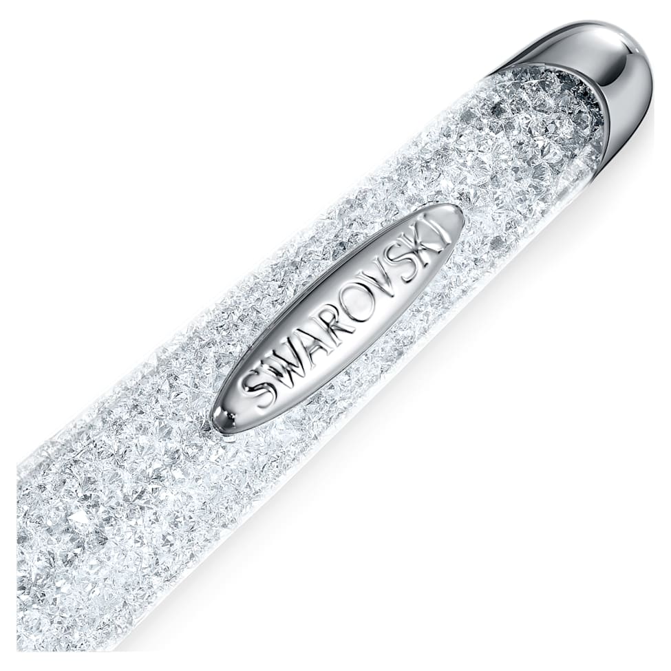 Crystalline Nova ballpoint pen, Silver Tone, Chrome plated by SWAROVSKI