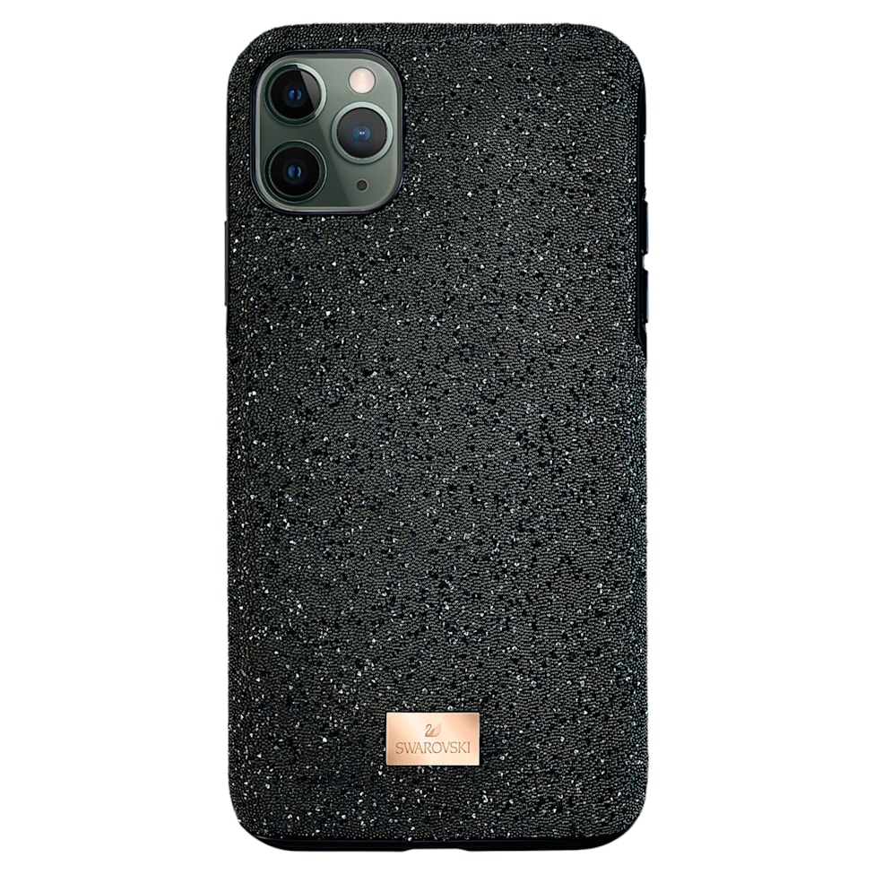 High smartphone case, iPhone® 12 mini, Black by SWAROVSKI