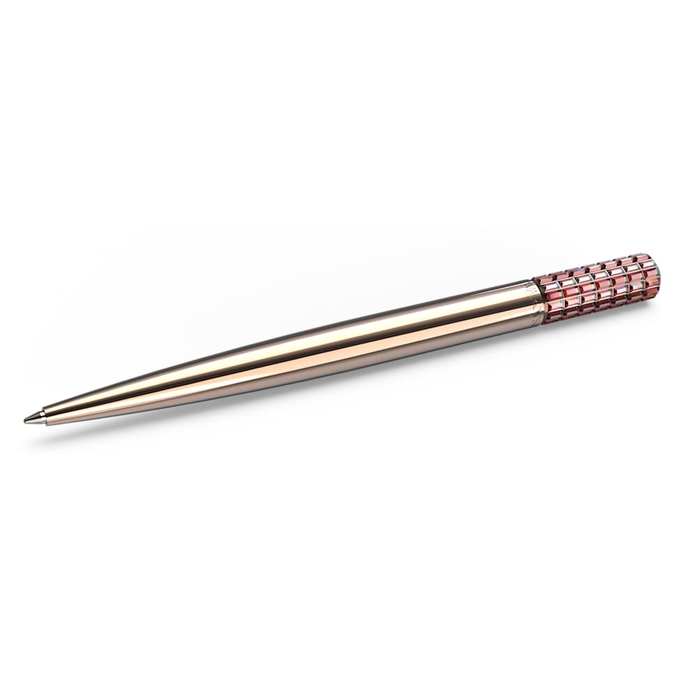 Ballpoint pen, Pink, Rose gold-tone plated by SWAROVSKI