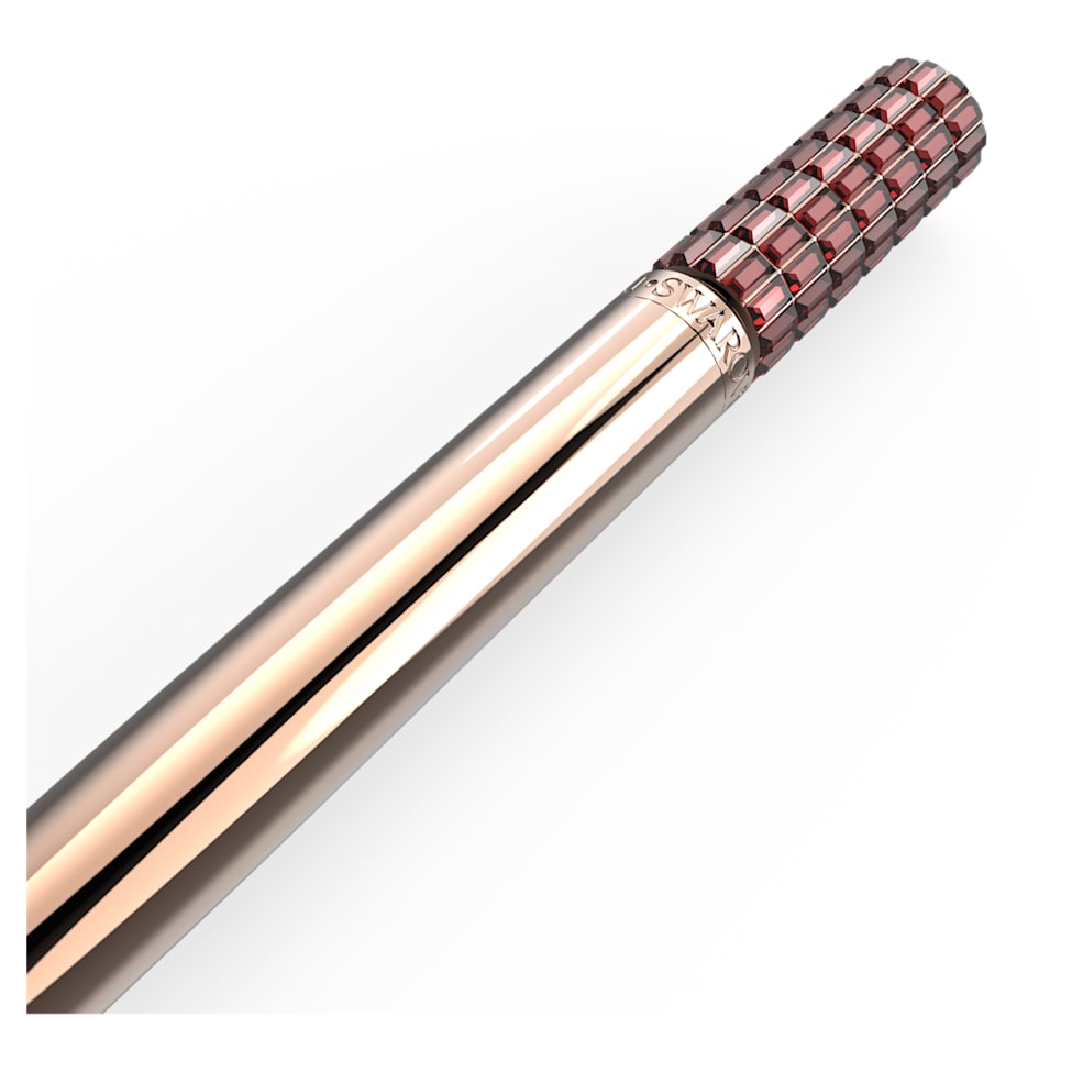 Ballpoint pen, Pink, Rose gold-tone plated by SWAROVSKI