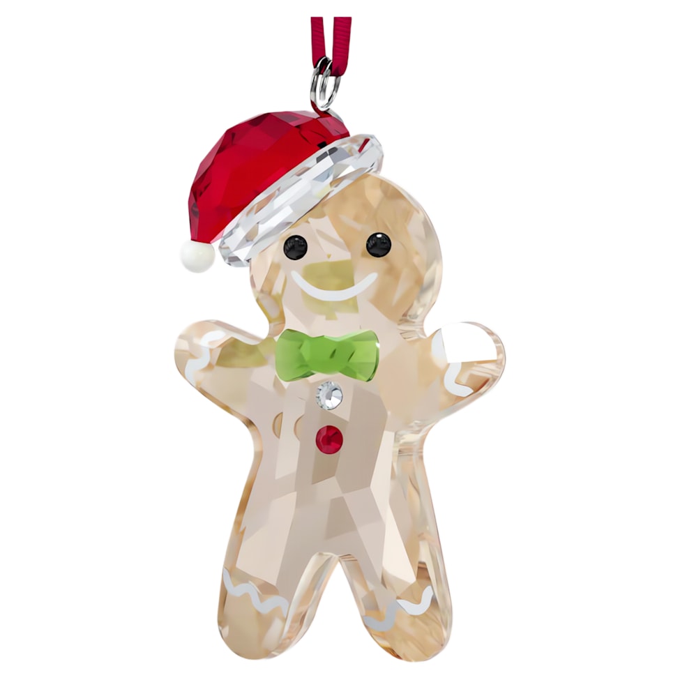 Holiday Cheers Gingerbread Man Ornament by SWAROVSKI