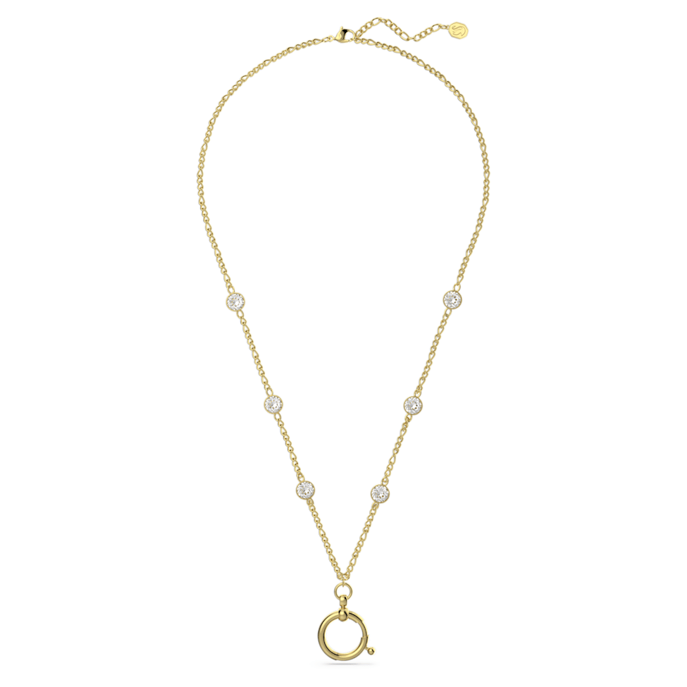 Curiosa necklace, Gold tone, Gold-tone plated by SWAROVSKI