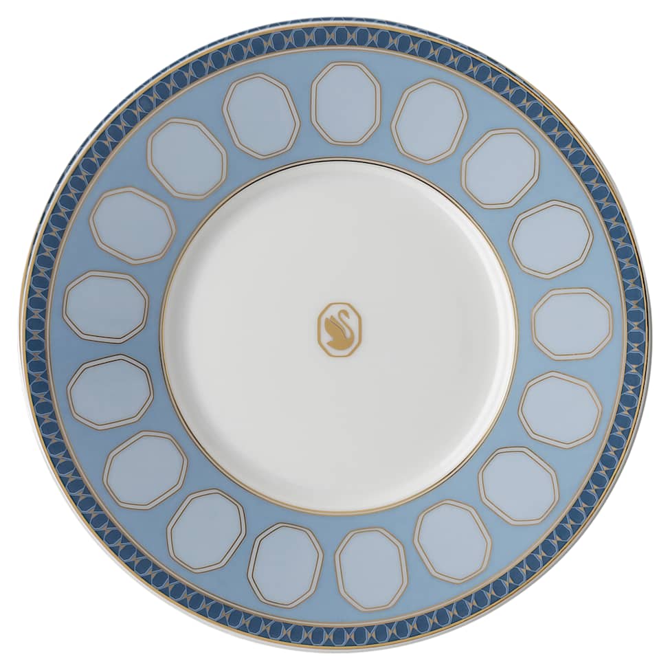 Signum teacup set, Porcelain, Multicoloured by SWAROVSKI