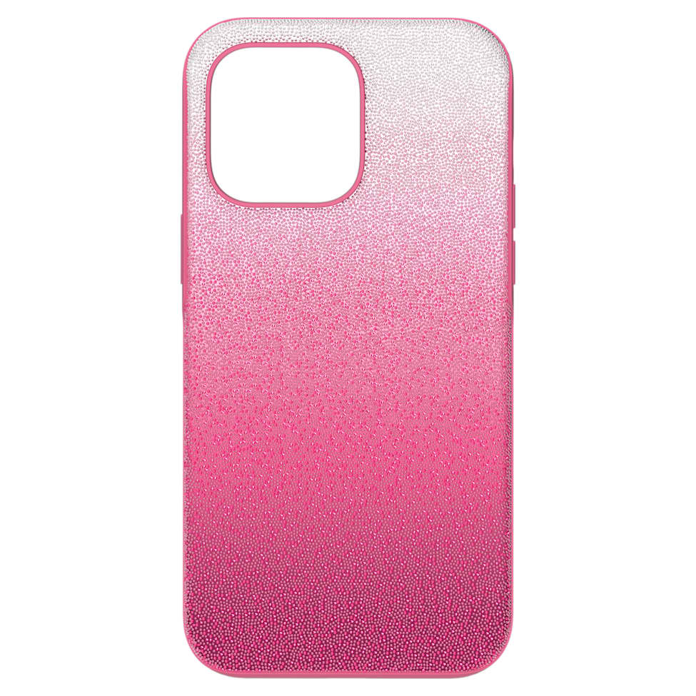High smartphone case, Color gradient, iPhone® 14 Pro Max, Pink by SWAROVSKI
