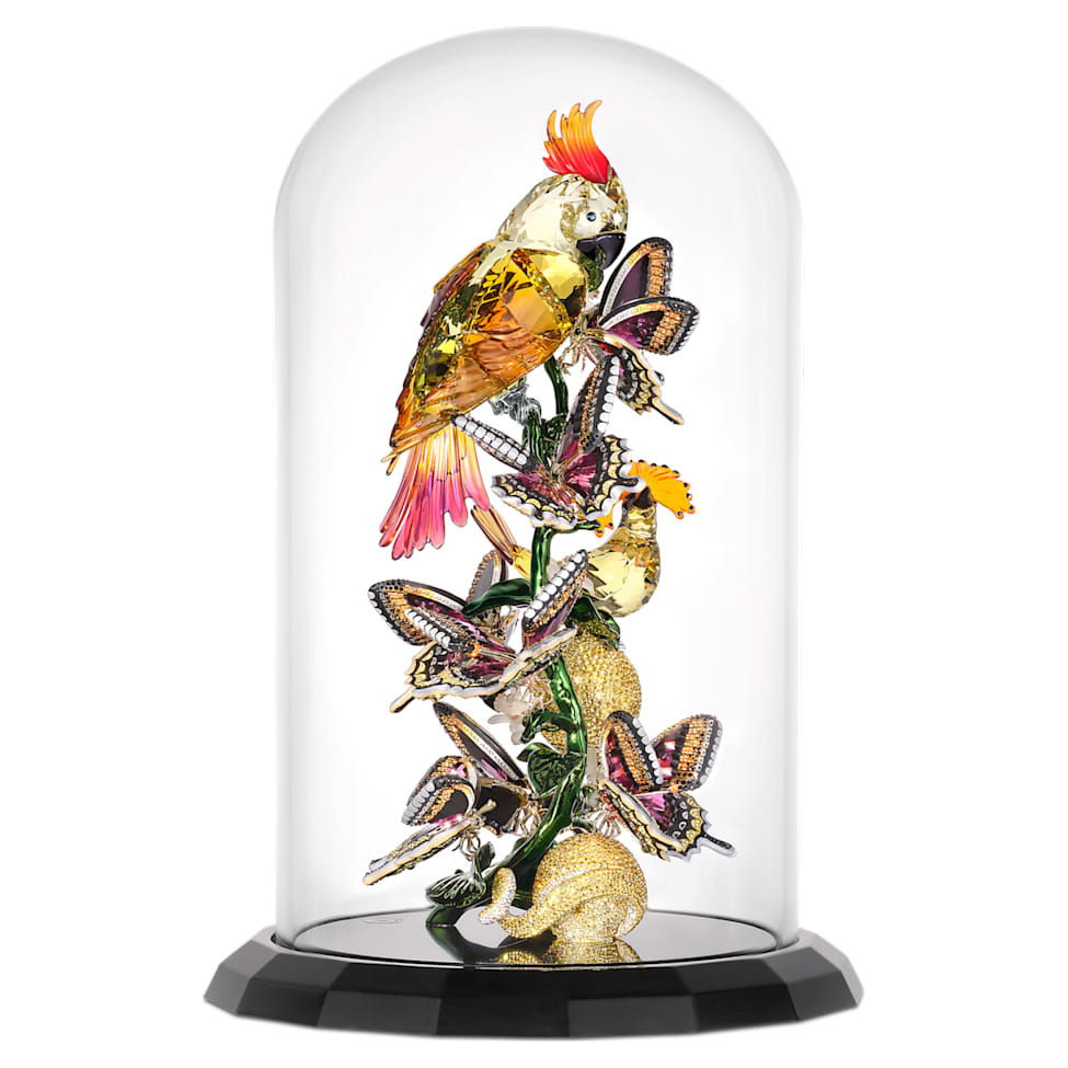 Idyllia Birds and Butterflies Bell Jar by SWAROVSKI