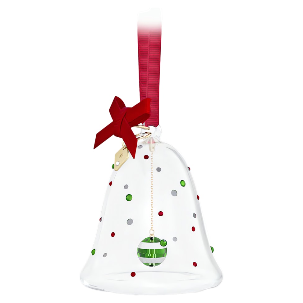 Holiday Cheers Dulcis Bell Ornament by SWAROVSKI