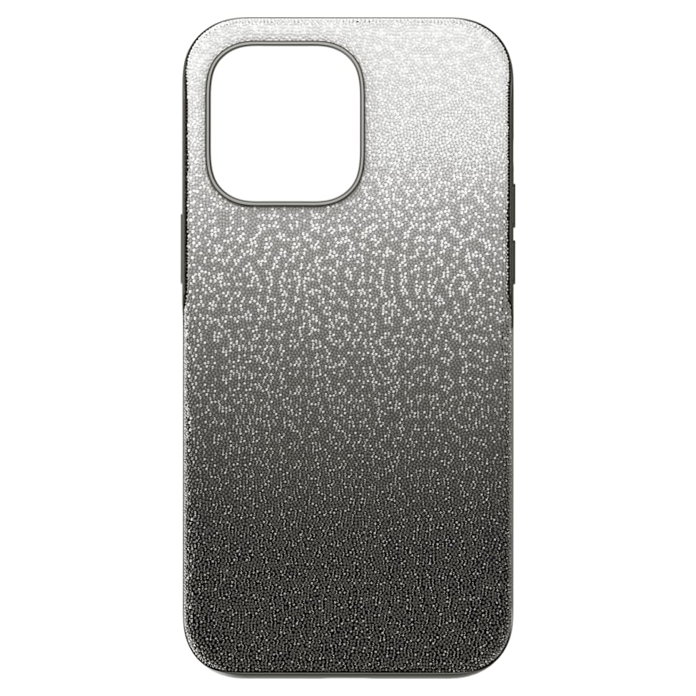 High smartphone case, Color gradient, iPhone® 14 Pro Max, Black by SWAROVSKI