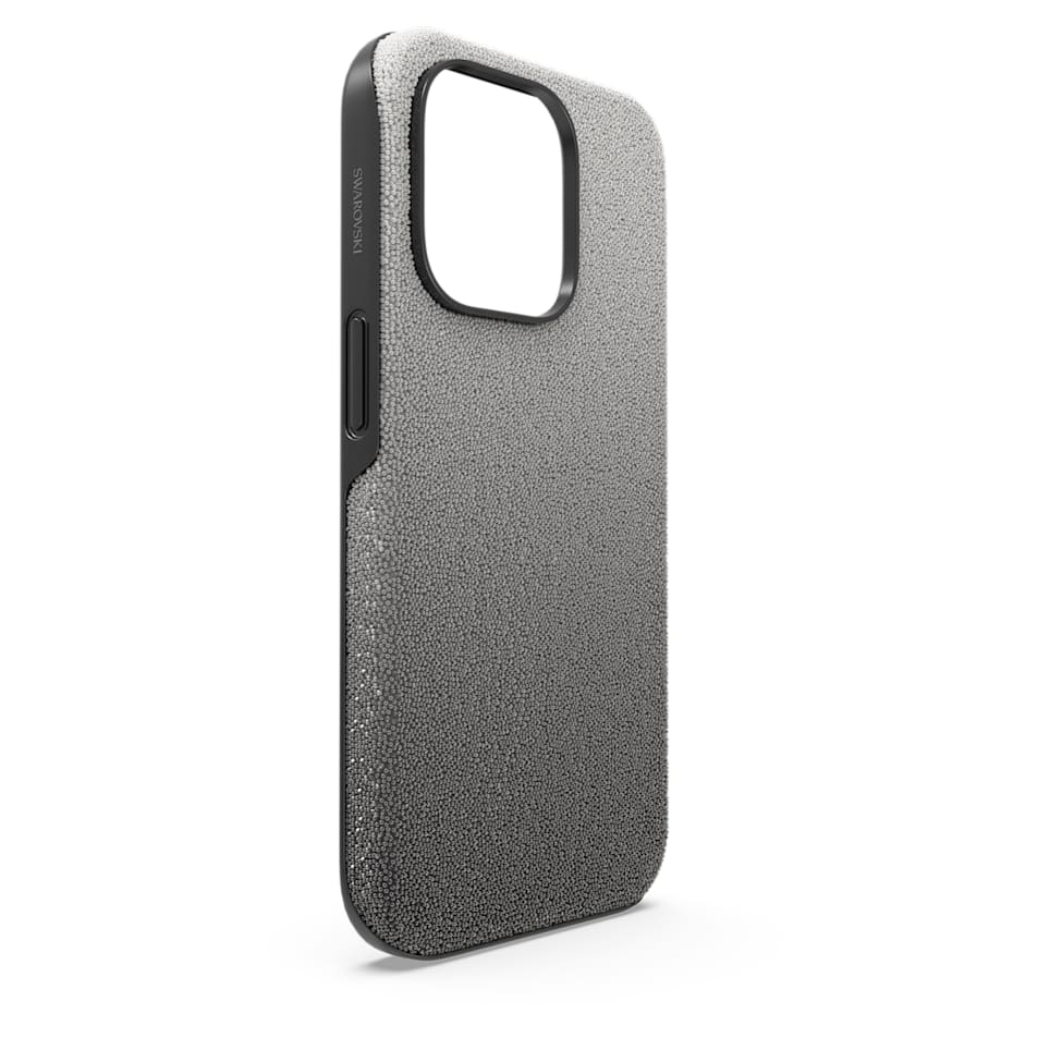 High smartphone case, Color gradient, iPhone® 14 Pro, Black by SWAROVSKI