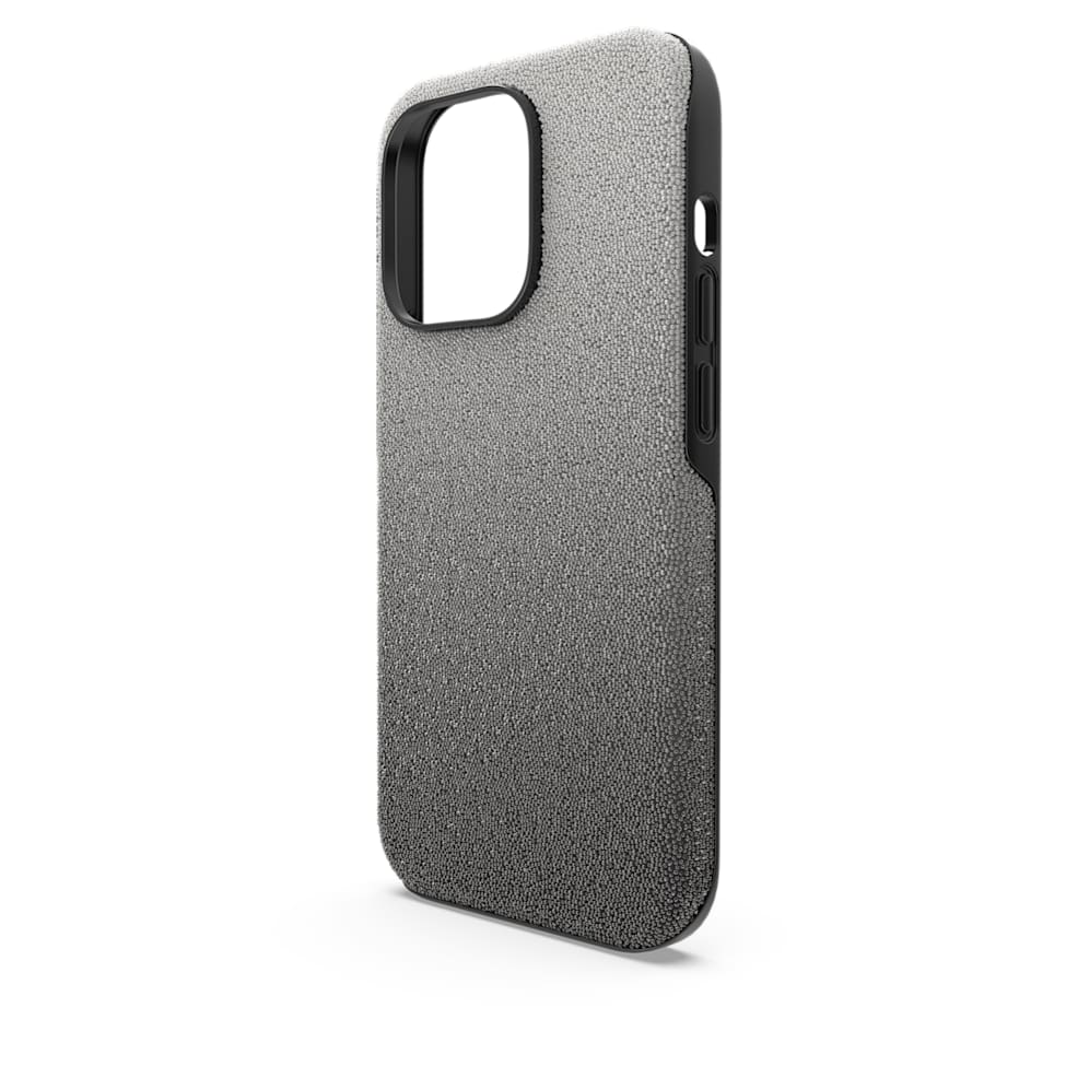 High smartphone case, Colour gradient, iPhone® 14 Pro, Black by SWAROVSKI