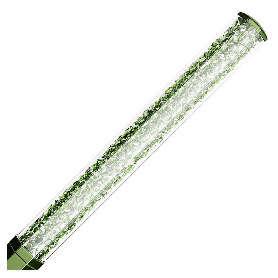 Crystalline ballpoint pen, Octagon shape, Green, Green lacquered by SWAROVSKI