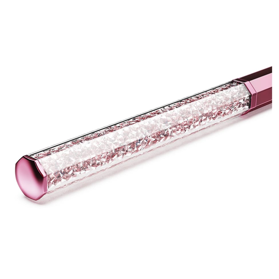 Crystalline ballpoint pen, Octagon shape, Pink, Pink lacquered by SWAROVSKI