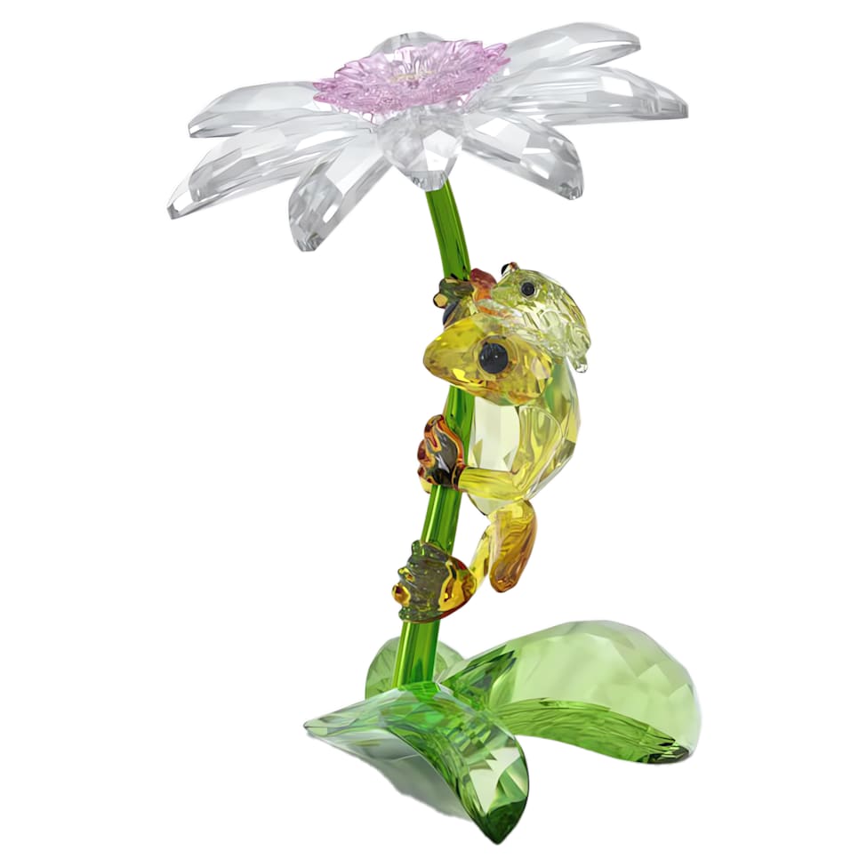Idyllia Frogs and Flower by SWAROVSKI
