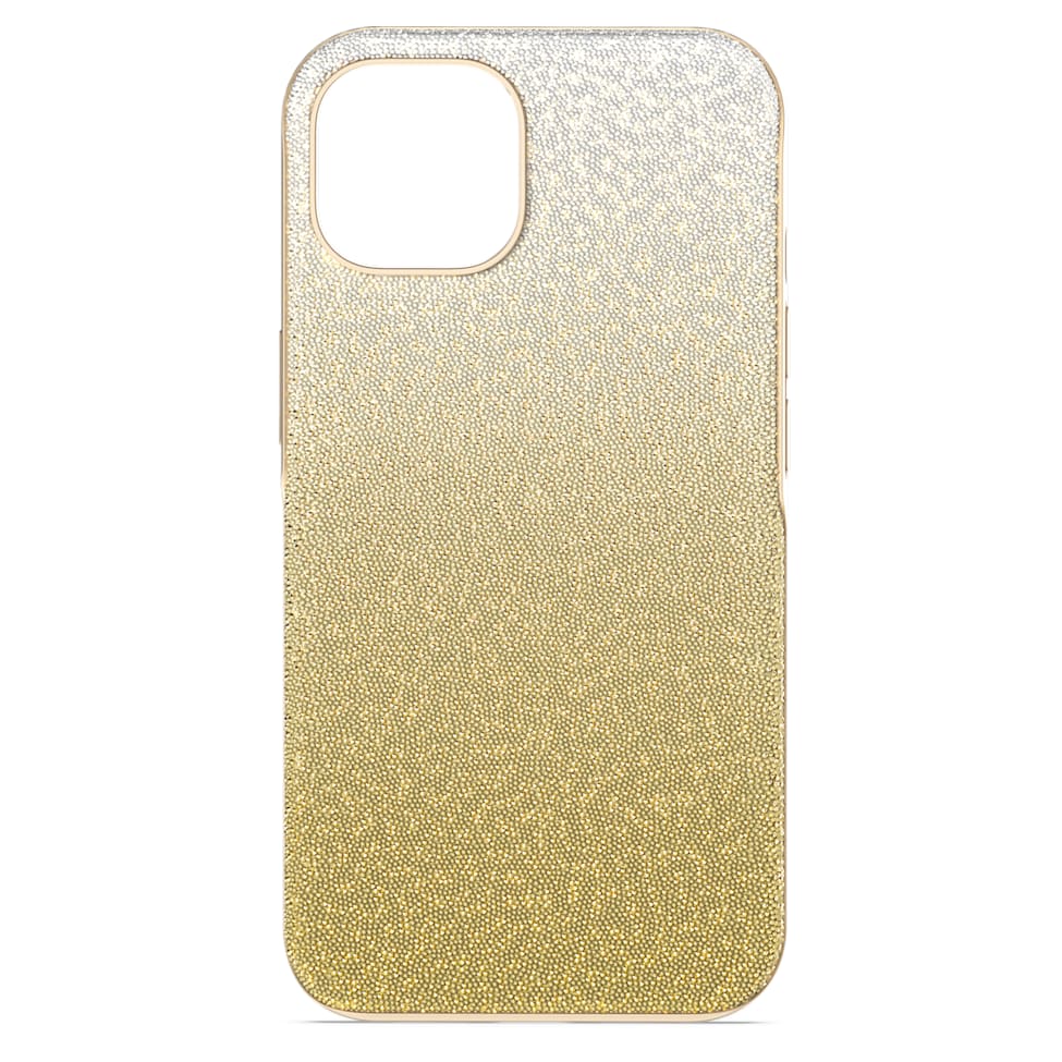 High smartphone case, Color gradient, iPhone® 14, Gold tone by SWAROVSKI