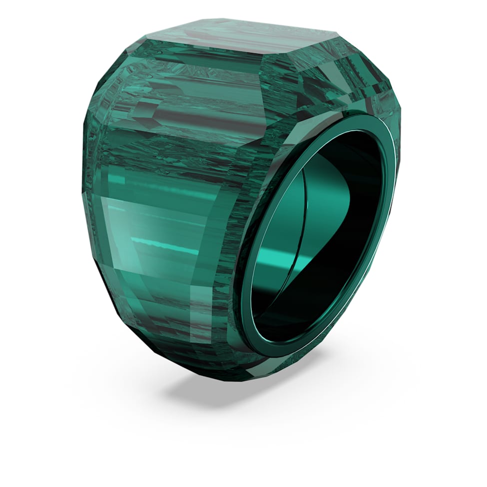 Lucent cocktail ring, Green by SWAROVSKI