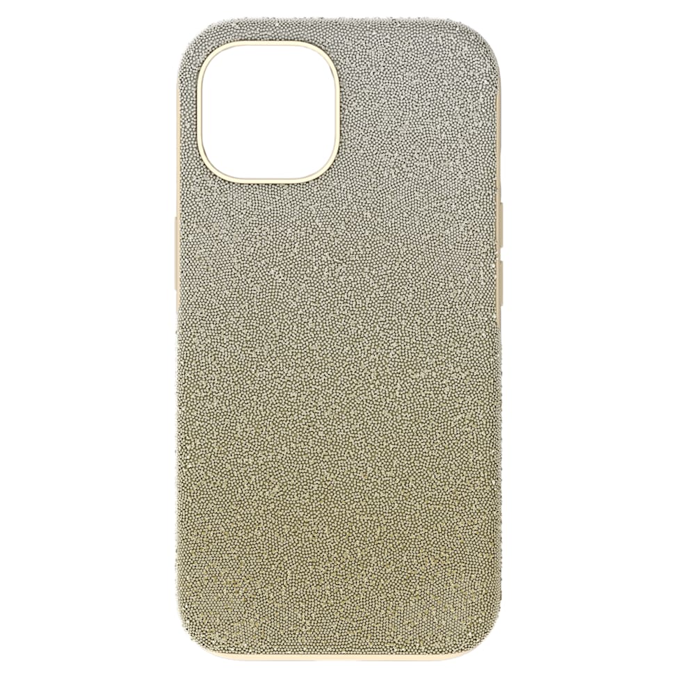 High smartphone case, Colour gradient, iPhone® 15, Gold tone by SWAROVSKI
