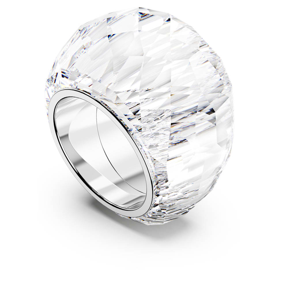Lucent cocktail ring, White by SWAROVSKI