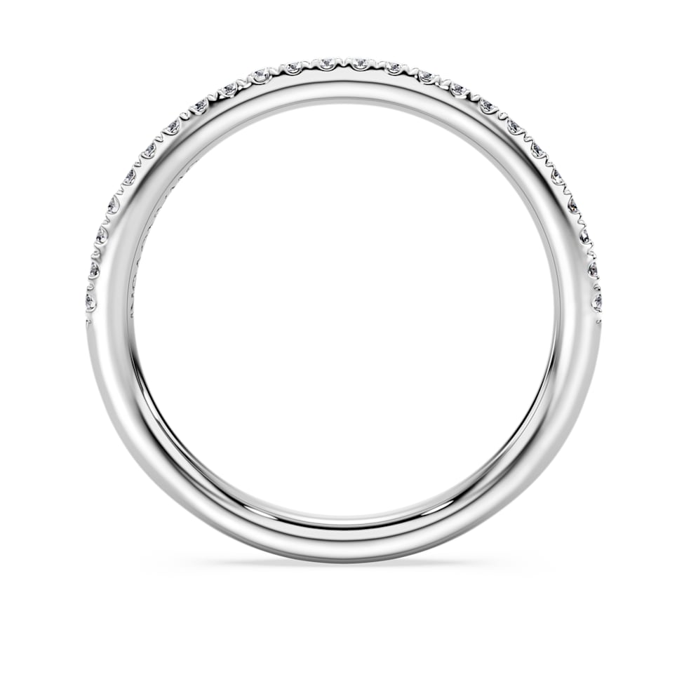 Eternity band ring, Laboratory grown diamonds 0.2 ct tw, Sterling silver by SWAROVSKI