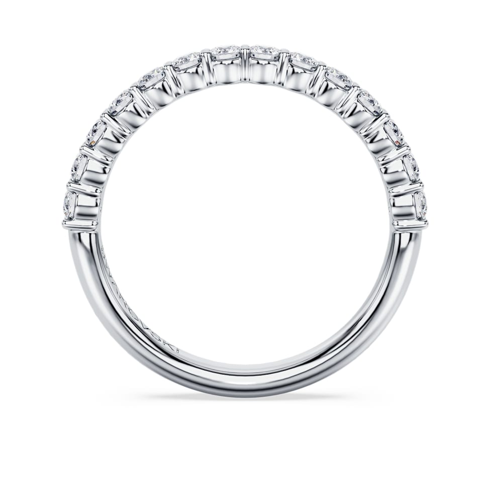 Eternity band ring, Laboratory grown diamonds 0.5 ct tw, 14K white gold by SWAROVSKI