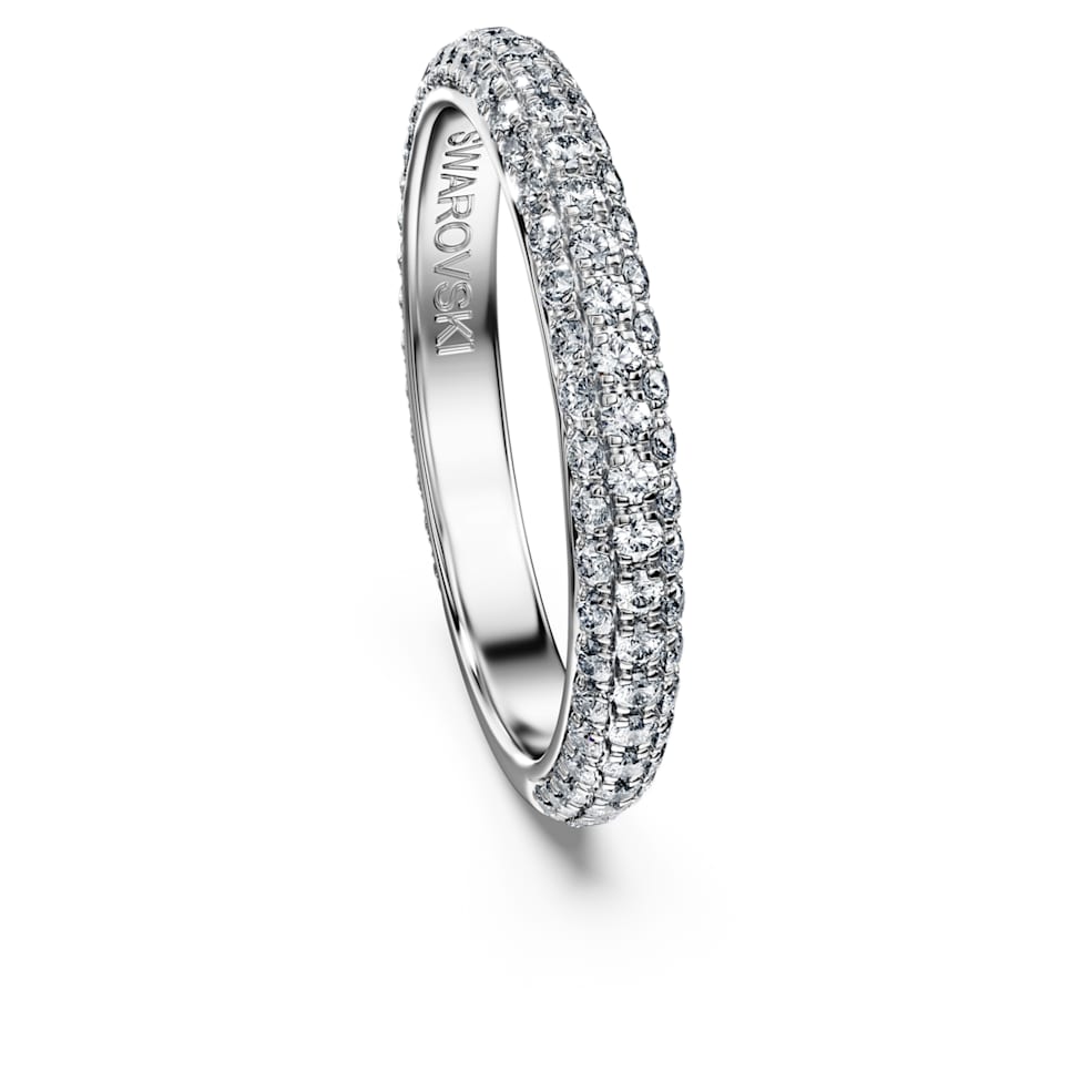 Eternity band ring, Laboratory grown diamonds 0.75 ct tw, 14K white gold by SWAROVSKI