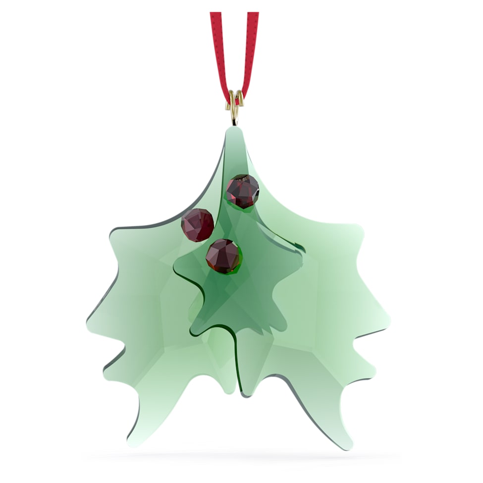 Exclusive Holly Leaves Ornament by SWAROVSKI