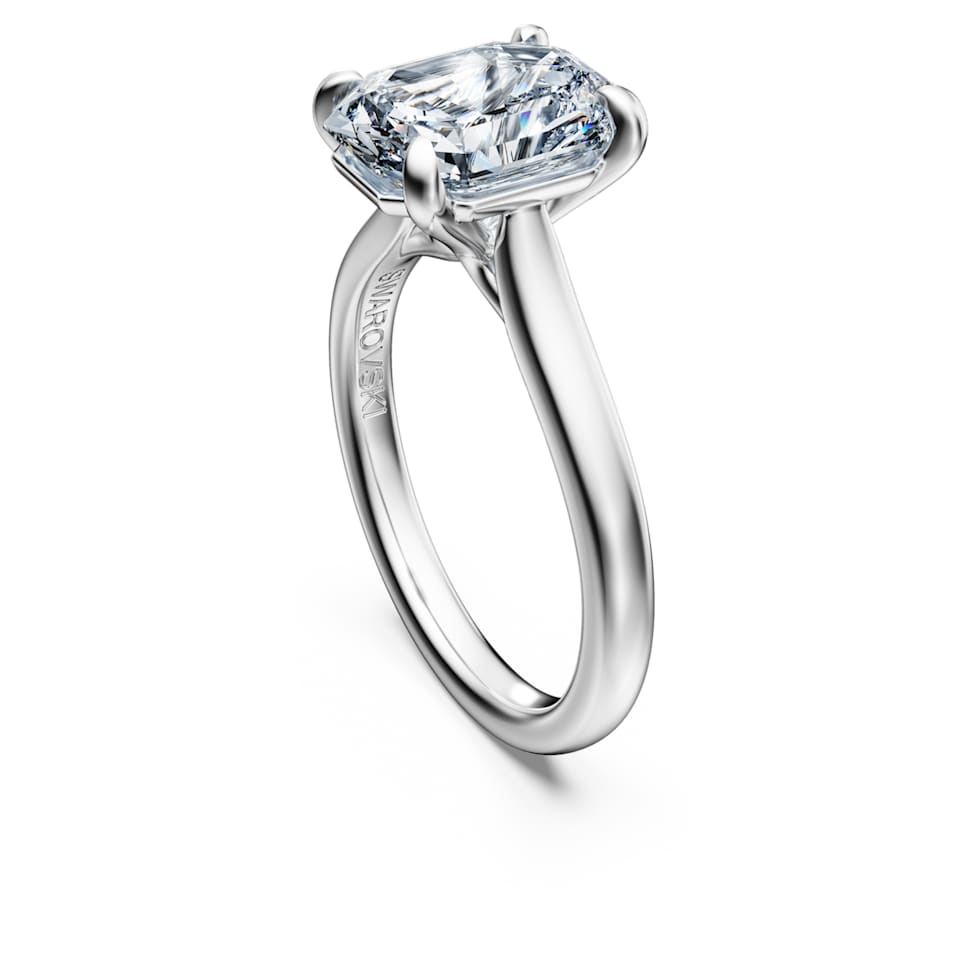 Eternity solitaire ring, Laboratory grown diamonds ct tw, Octagon cut