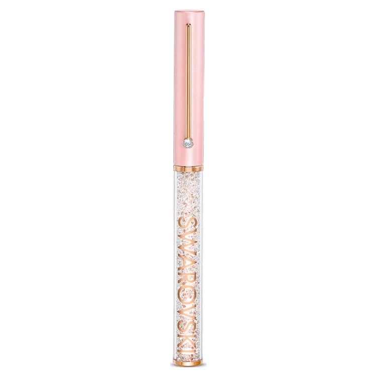 Crystalline Gloss ballpoint pen, Pink, Pink lacquered, rose gold-tone plated by SWAROVSKI