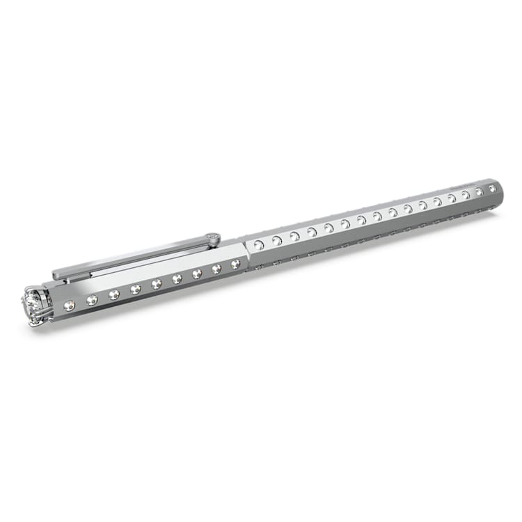 Ballpoint pen, Statement, Silver Tone, Chrome plated by SWAROVSKI