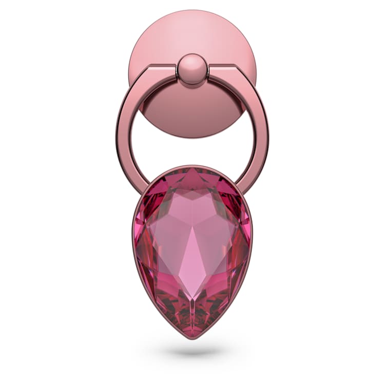 Mobile ring, Drop cut, Pink by SWAROVSKI