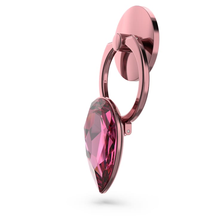 Mobile ring, Drop cut, Pink by SWAROVSKI