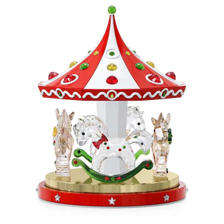 Holiday Cheers Carousel by SWAROVSKI