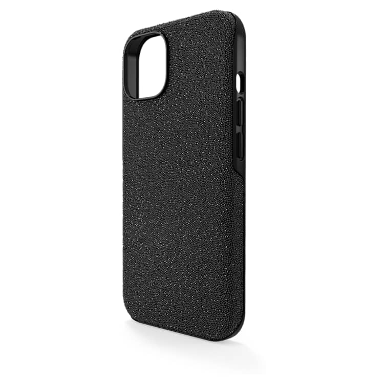 High smartphone case, iPhone® 14, Black by SWAROVSKI