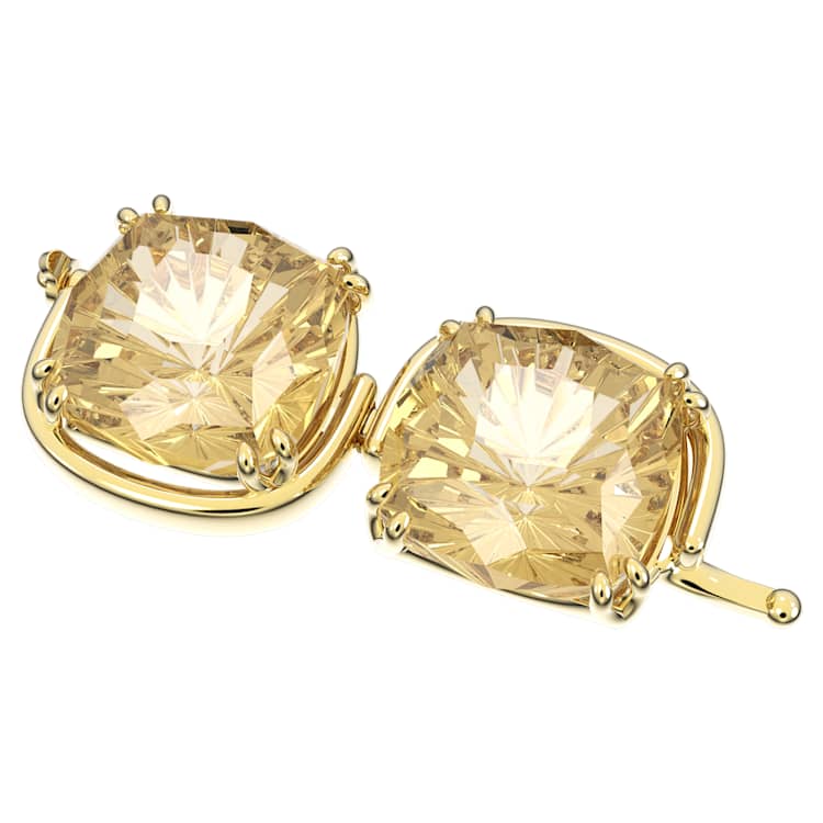 Harmonia extender, Cushion cut, Gold tone, Gold-tone plated by SWAROVSKI