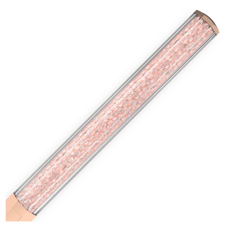 Crystalline ballpoint pen, Octagon shape, Rose gold tone, Rose gold-tone plated by SWAROVSKI