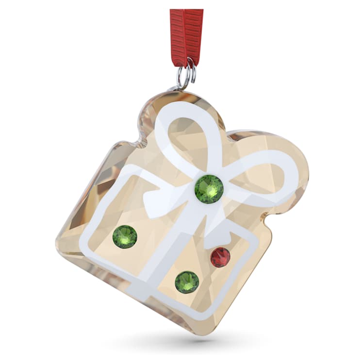 Holiday Cheers Gingerbread Gift Ornament by SWAROVSKI