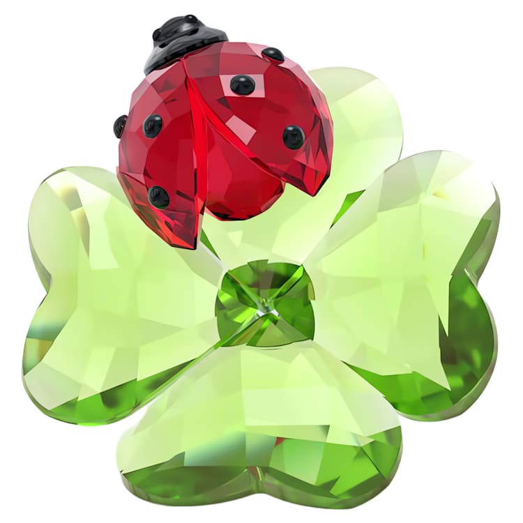 Idyllia Ladybug and Clover by SWAROVSKI