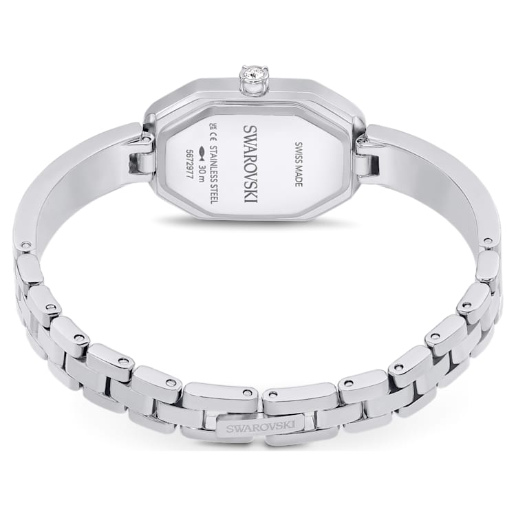 Swarovski Dextera Bangle watch, Swiss Made, Metal bracelet, Silver tone, Stainless steel by SWAROVSKI | The Shops at Willow Bend Swarovski Dextera Bangle watch, Swiss Made, Metal bracelet, Silver tone, Stainless steel by SWAROVSKI | The Shops at Willow Bend