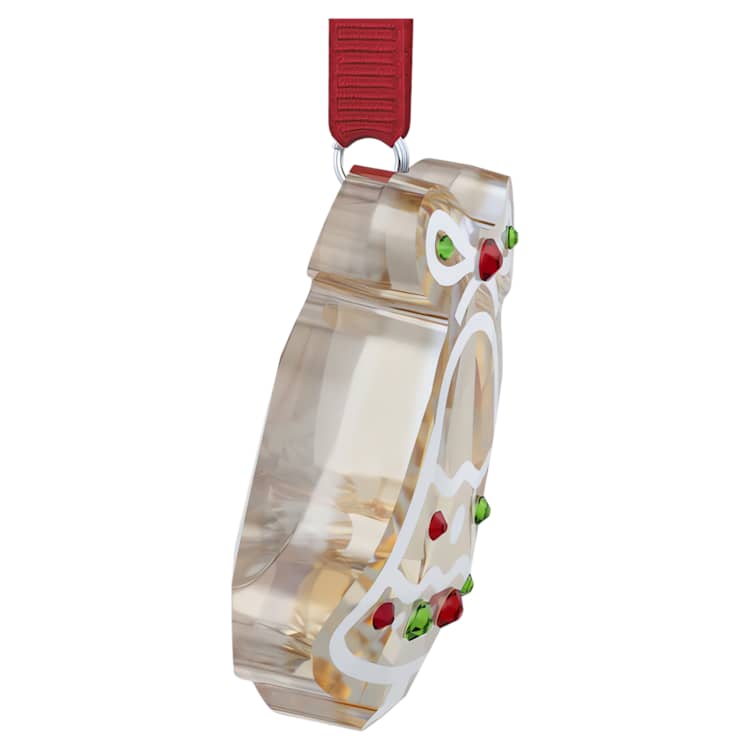 Holiday Cheers Gingerbread Bell Ornament by SWAROVSKI