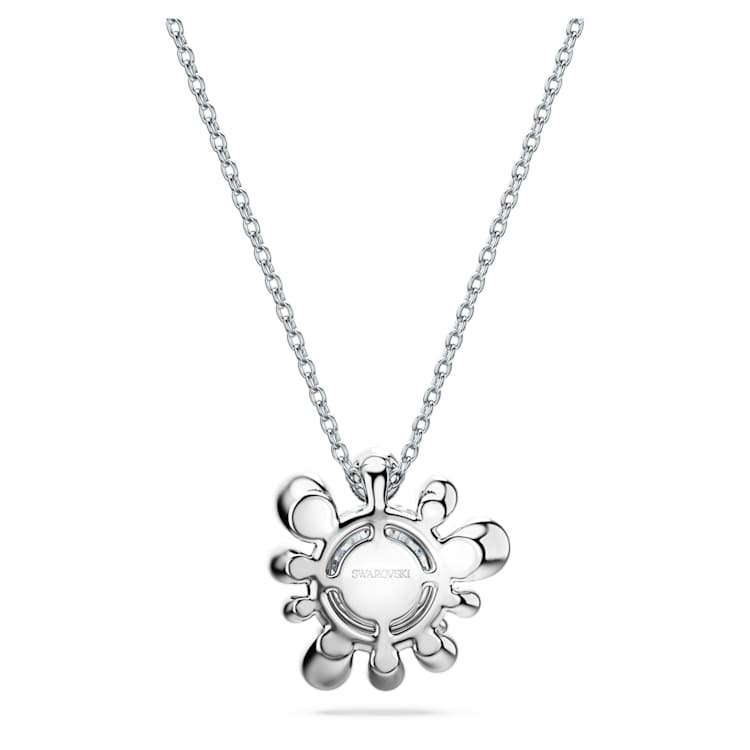 Galaxy pendant, Lab-grown diamonds 2 ct tw, Round cut, 14K white gold by SWAROVSKI