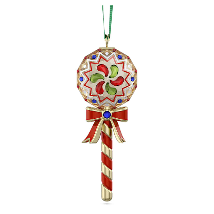 Holiday Cheers Dulcis Lollipop Ornament by SWAROVSKI