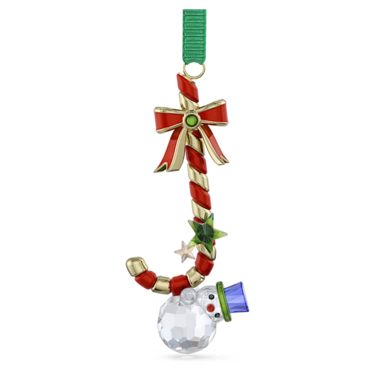 Holiday Cheers Dulcis Candy Cane Ornament by SWAROVSKI