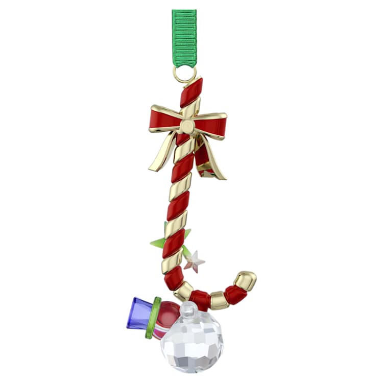 Holiday Cheers Dulcis Candy Cane Ornament by SWAROVSKI