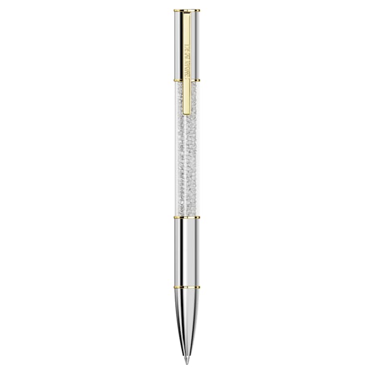 Crystalline Lustre ballpoint pen, Silver Tone, Mixed metal finish by SWAROVSKI