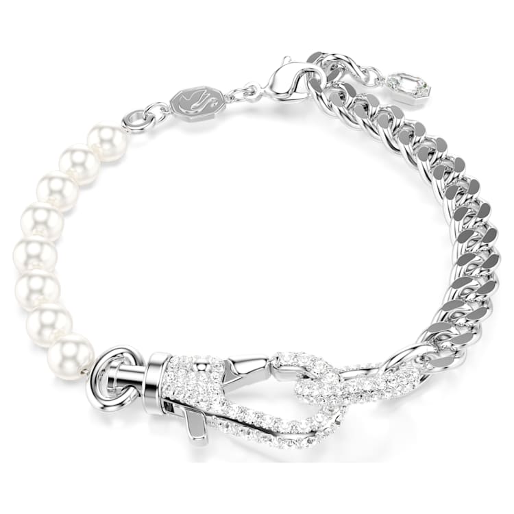 Swarovski Dextera bracelet Pave Crystal pearl White Rhodium plated by SWAROVSKI Scarborough Town Centre
