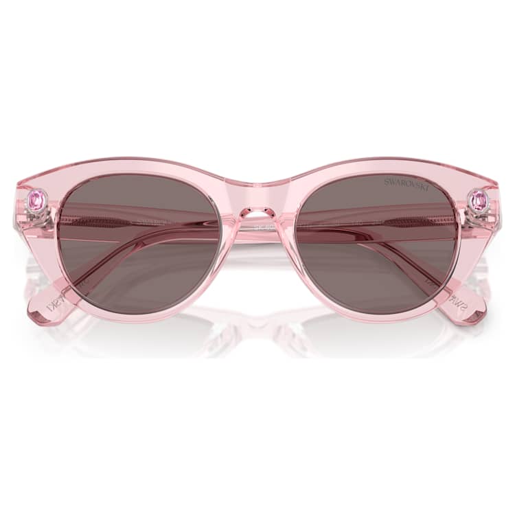 Sunglasses, Round shape, SK6025, Pink by SWAROVSKI