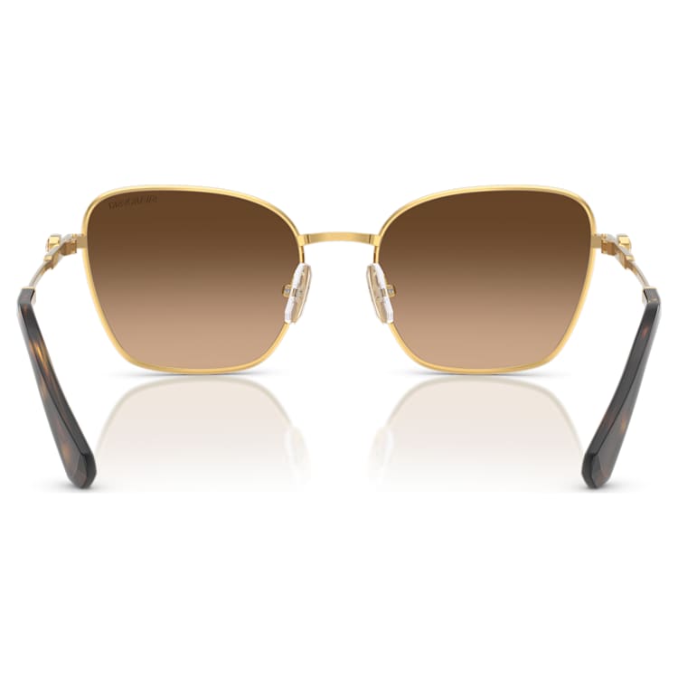 Gold square sunglasses store