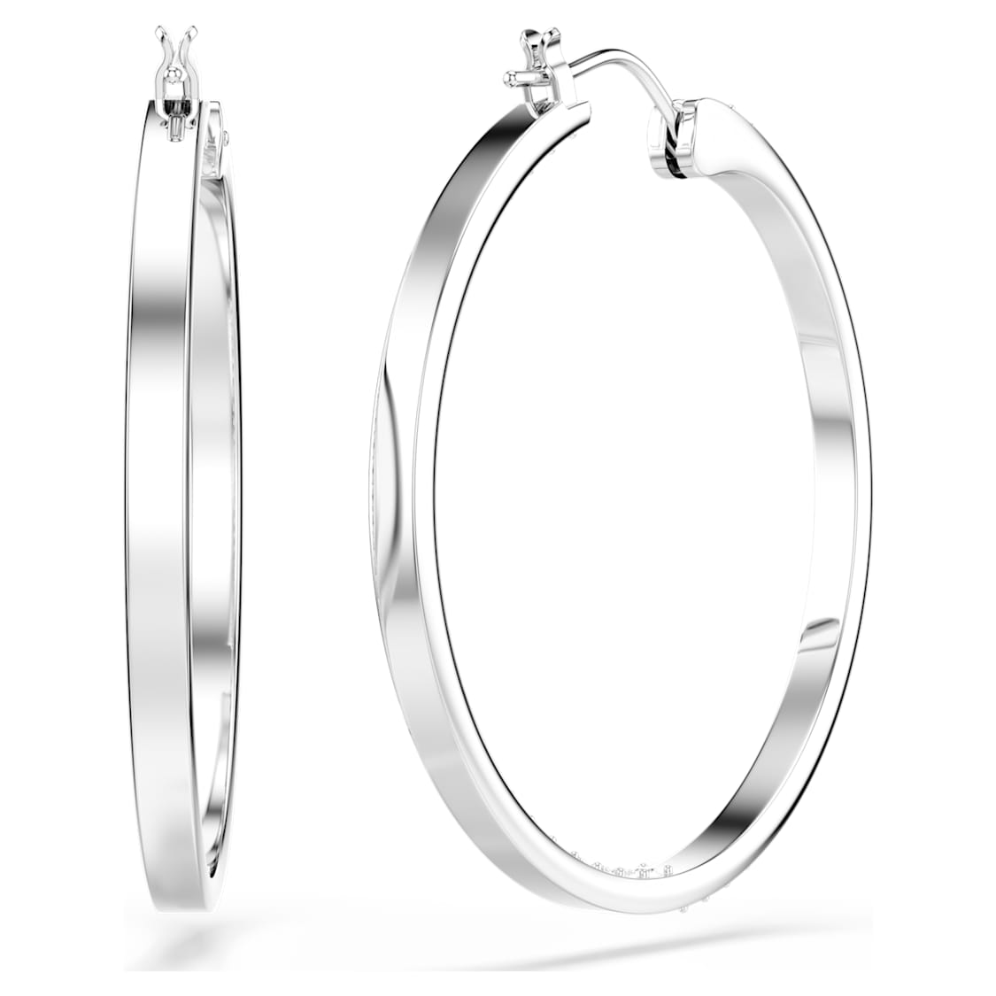Sommerset hoop earrings, White