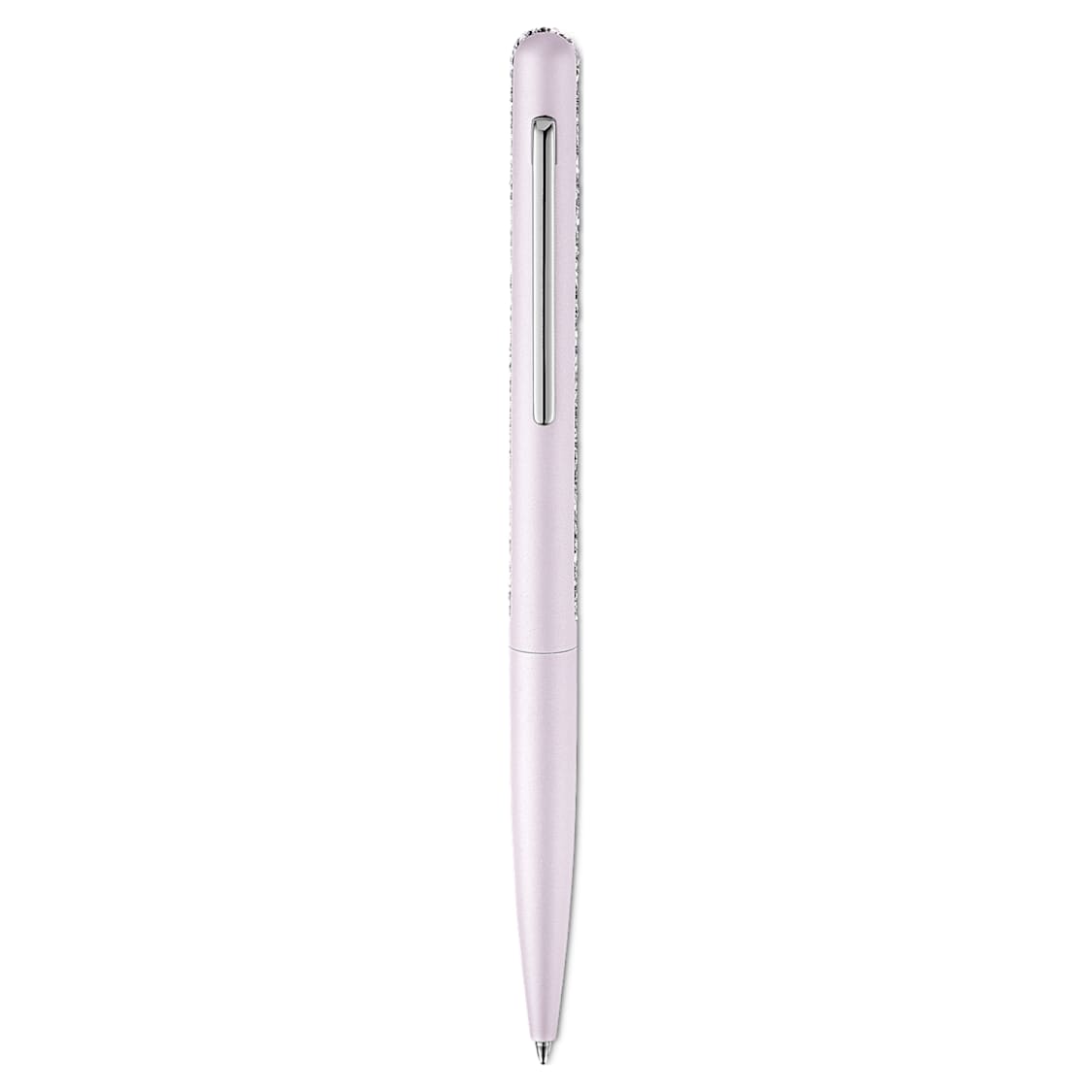 Shimmer ballpoint pen, Pink, Pink lacquered, Chrome plated by SWAROVSKI