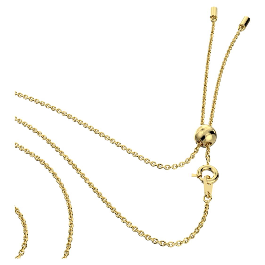 Generation pendant, White, Gold-tone plated by SWAROVSKI