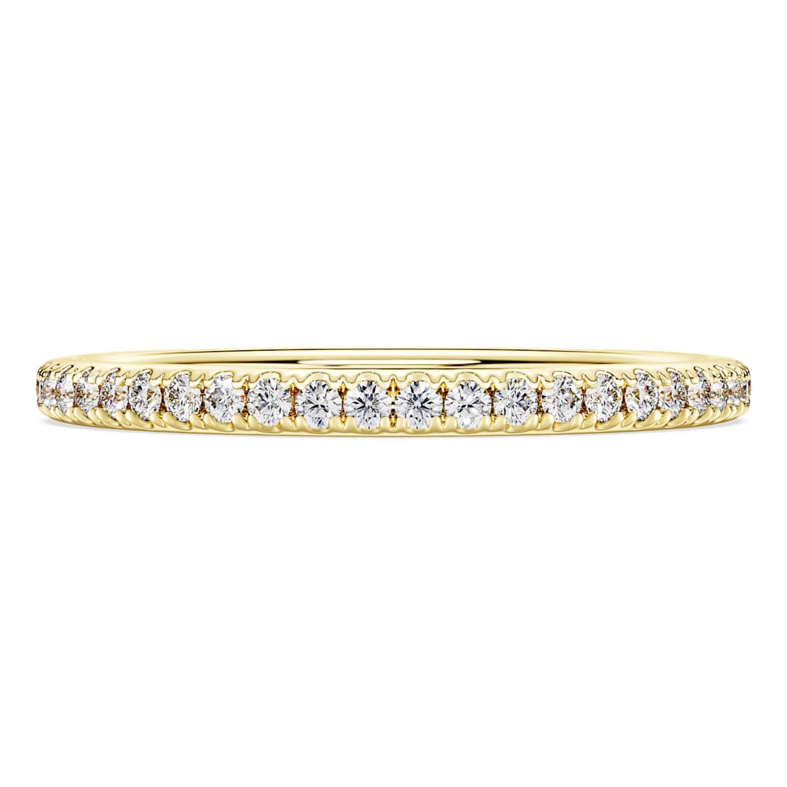 Eternity band ring, Lab-grown diamonds ct tw, Round shape