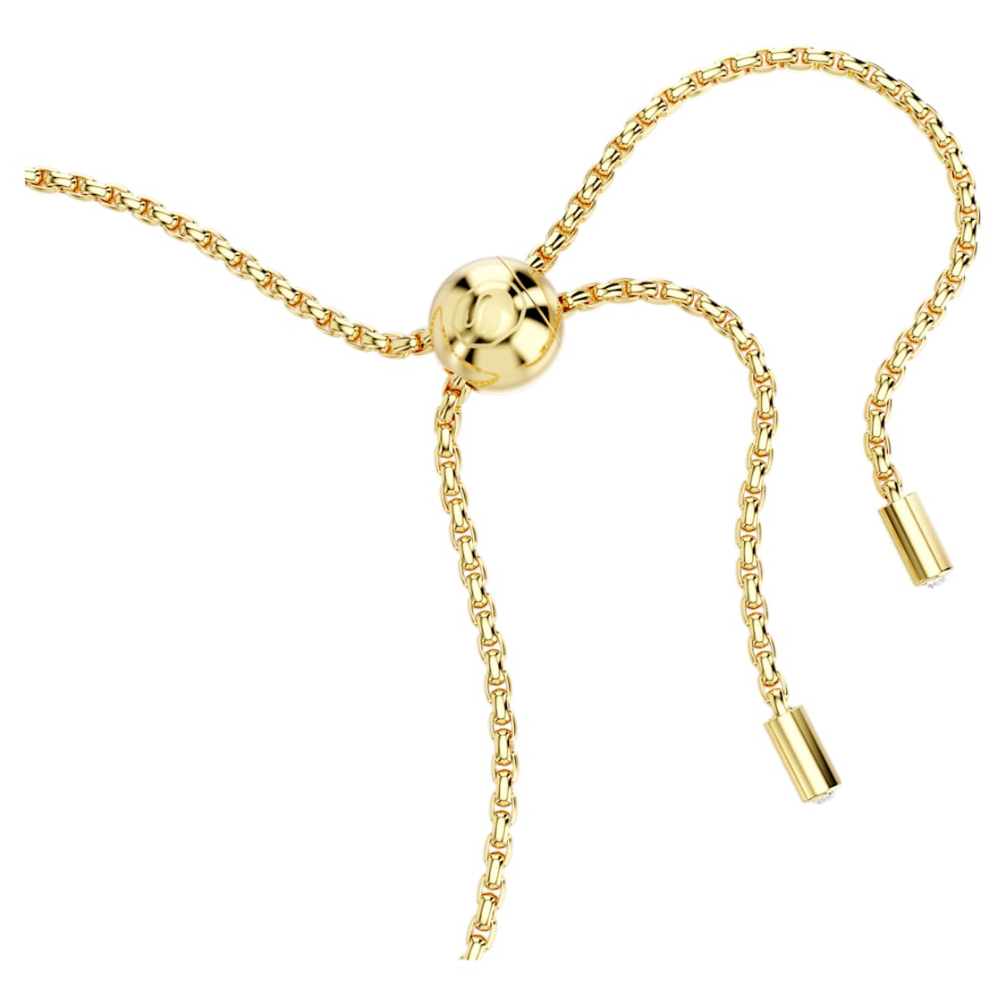 Matrix Tennis bracelet, Pear cut, Pink, Gold-tone plated by SWAROVSKI